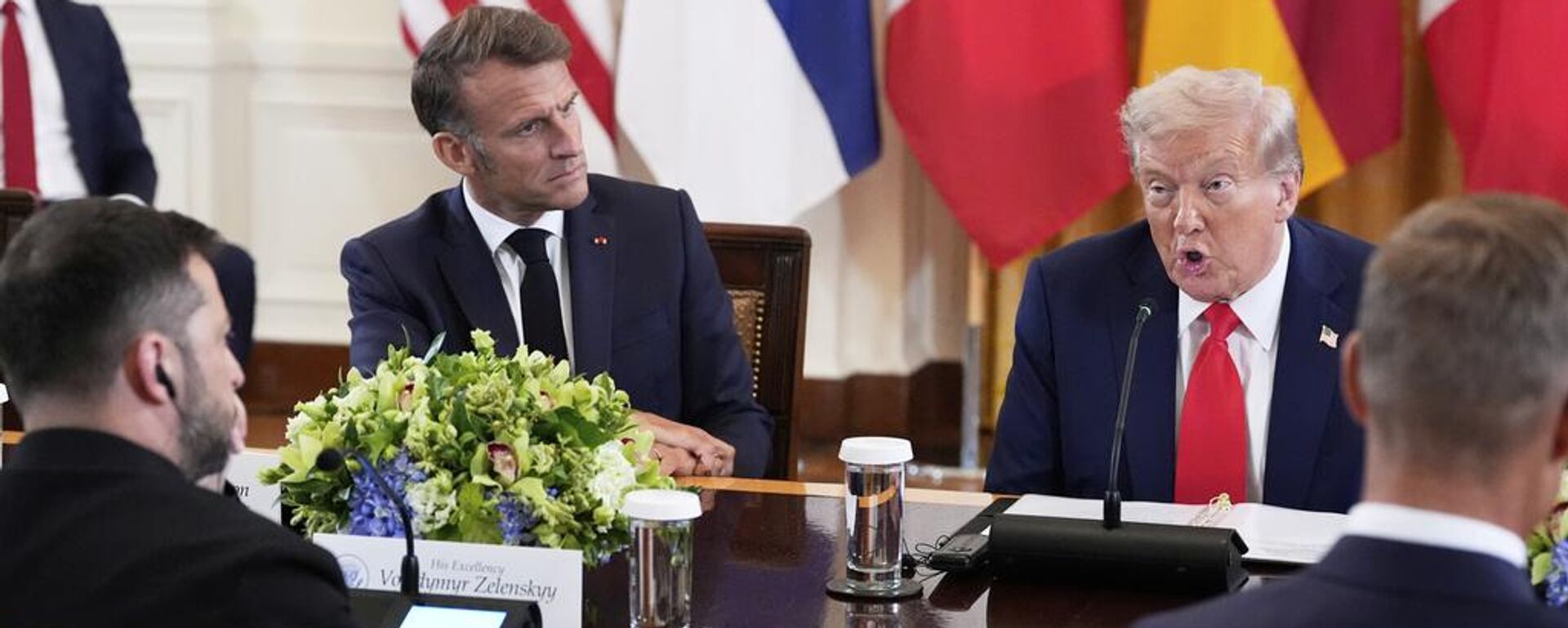 Đàm phán tại Nhà Trắng - Sputnik Việt Nam, 1920, 19.08.2025