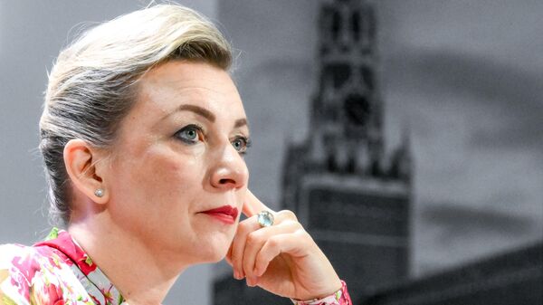 Đại diện chính thức của Bộ Ngoại giao Nga, bà Maria Zakharova - Sputnik Việt Nam