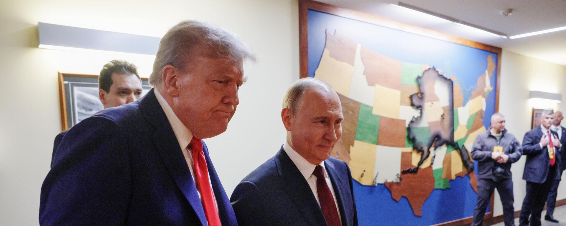 Hội nghị thượng đỉnh Trump-Putin tại Alaska Hội nghị thượng đỉnh Trump-Putin tại Alaska - Sputnik Việt Nam, 1920, 17.10.2025