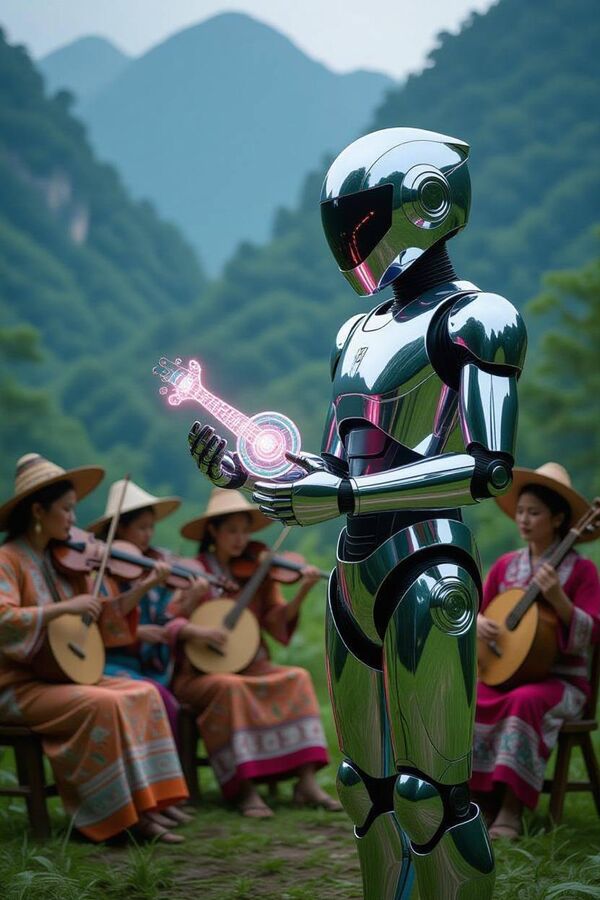 Avatar kỹ thuật số hoặc robot soạn nhạc sẽ tự tạo ra âm nhạc lấy cảm hứng từ văn hóa và lịch sử Việt Nam, nhưng đồng thời mở ra những chân trời sáng tạo mới - Sputnik Việt Nam