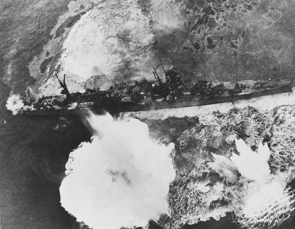 Cuộc tấn công của Mỹ vào tàu chiến Nhật Bản trong Chiến tranh Trung-Nhật - Sputnik Việt Nam