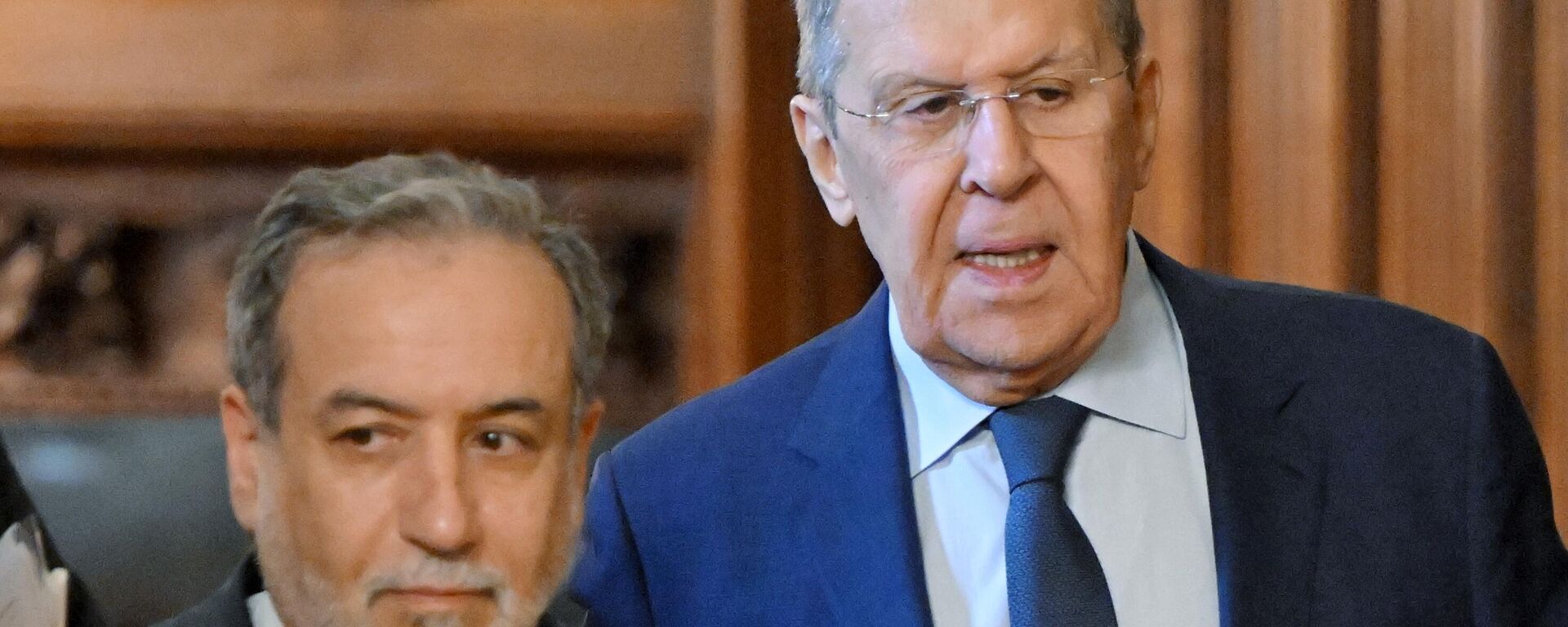 Bộ trưởng Ngoại giao Nga Sergey Lavrov và Bộ trưởng Ngoại giao Iran Abbas Araghchi - Sputnik Việt Nam, 1920, 25.08.2025