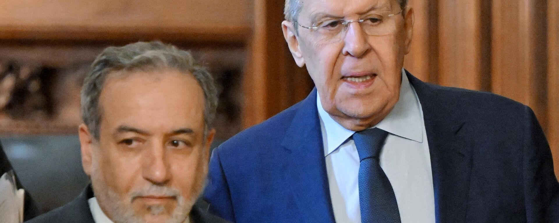 Bộ trưởng Ngoại giao Nga Sergey Lavrov và Bộ trưởng Ngoại giao Iran Abbas Araghchi - Sputnik Việt Nam, 1920, 25.08.2025