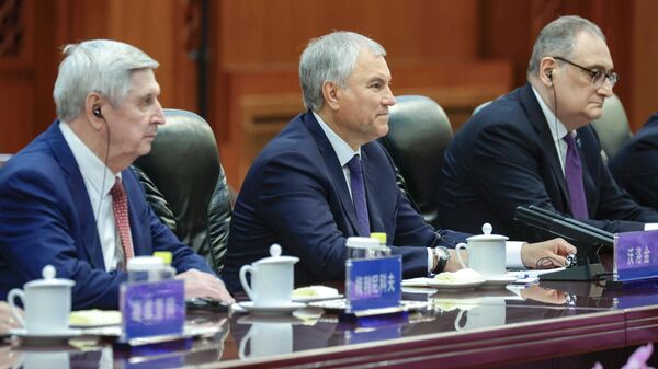 Chuyến thăm Trung Quốc của Chủ tịch Duma Quốc gia Nga V. Volodin - Sputnik Việt Nam