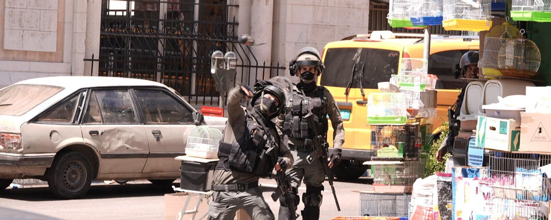 Binh sĩ Israel tại thành phố Ramallah ở Bờ Tây - Sputnik Việt Nam, 1920, 27.08.2025