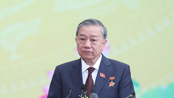 Tổng Bí thư Tô Lâm phát biểu
 - Sputnik Việt Nam