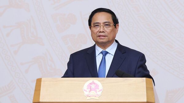 Thủ tướng Phạm Minh Chính chủ trì họp Ban Chỉ đạo quốc gia về hội nhập quốc tế  - Sputnik Việt Nam
