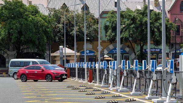 Trạm sạc xe điện VinFast - Sputnik Việt Nam