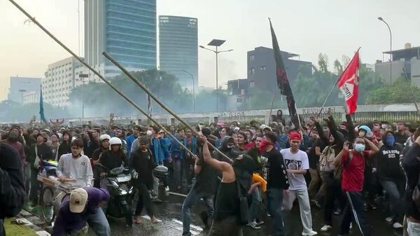 Biểu tình ở Jakarta - Sputnik Việt Nam