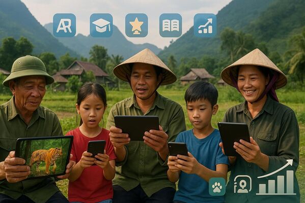 Nền tảng AR giáo dục dành cho cư dân địa phương - Ý tưởng: nâng cao nhận thức và sự tham gia của cộng đồng địa phương vào việc bảo tồn hổ - Sputnik Việt Nam