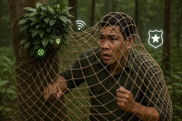 Bẫy phân hủy sinh học có gắn cảm biến để bắt thợ săn trộm - Sputnik Việt Nam