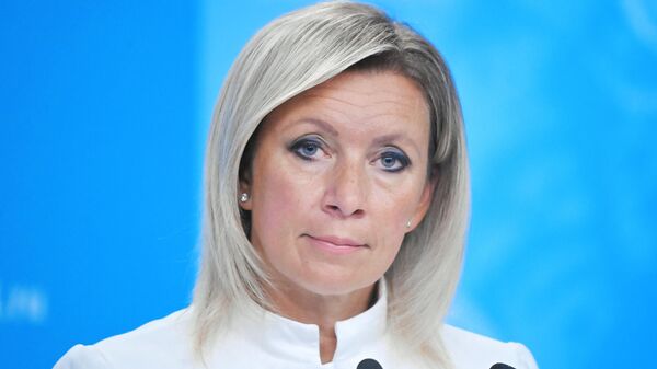 Đại diện chính thức của Bộ Ngoại giao Nga, bà Maria Zakharova - Sputnik Việt Nam