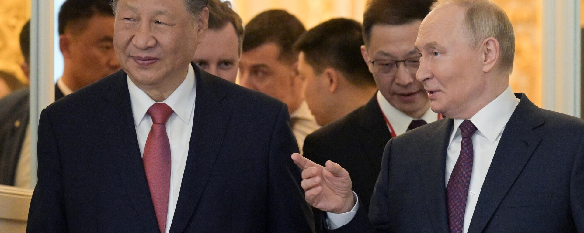 Chuyến thăm chính thức của Chủ tịch Trung Quốc Tập Cận Bình tới Nga - Sputnik Việt Nam, 1920, 03.09.2025