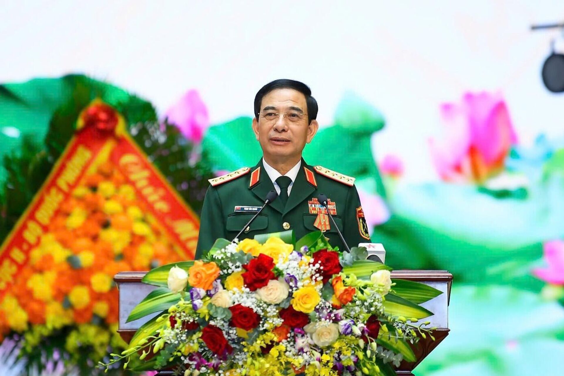 Đại tướng Phan Văn Giang phát biểu tại buổi lễ. Đại tướng Phan Văn Giang phát biểu tại buổi lễ. - Sputnik Việt Nam, 1920, 31.08.2025