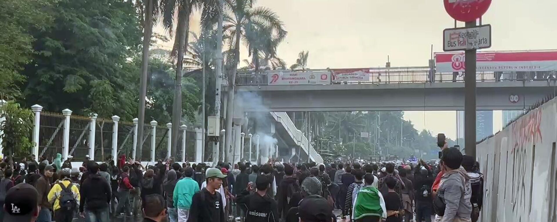 Biểu tình ở Jakarta Biểu tình ở Jakarta - Sputnik Việt Nam, 1920, 31.08.2025