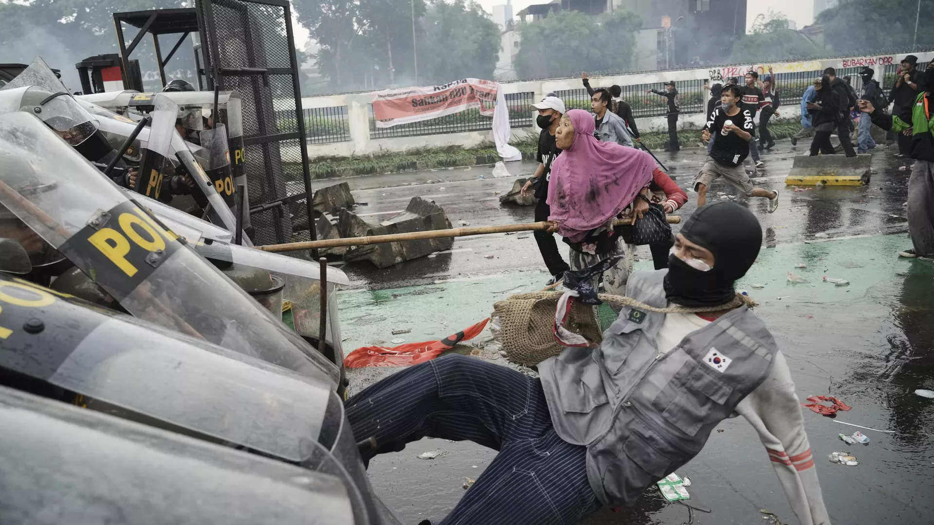 Biểu tình ở Indonesia Biểu tình ở Indonesia - Sputnik Việt Nam, 1920, 01.09.2025