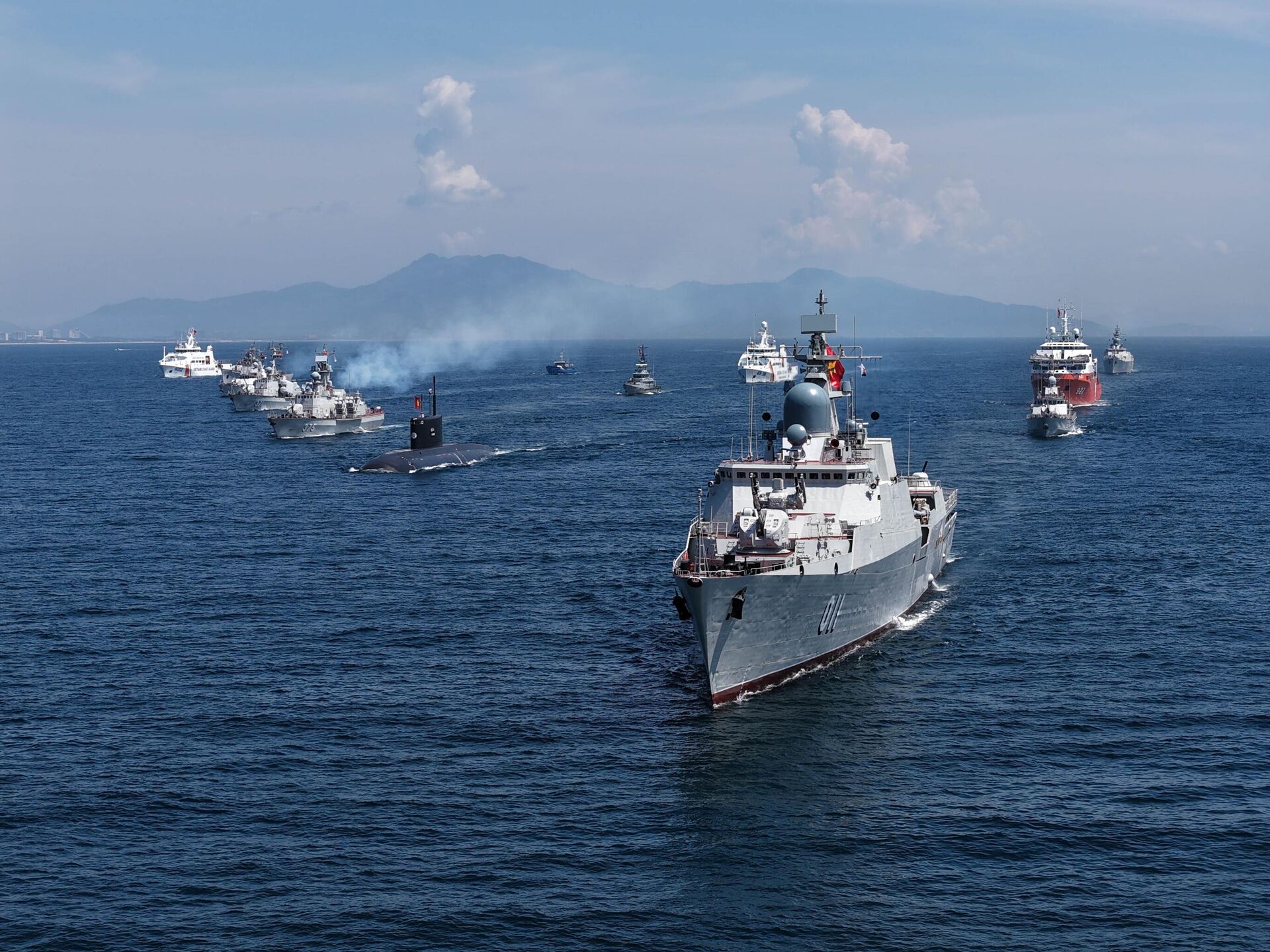 Các biên đội triển khai đội hình chữ A - Sputnik Việt Nam, 1920, 02.09.2025