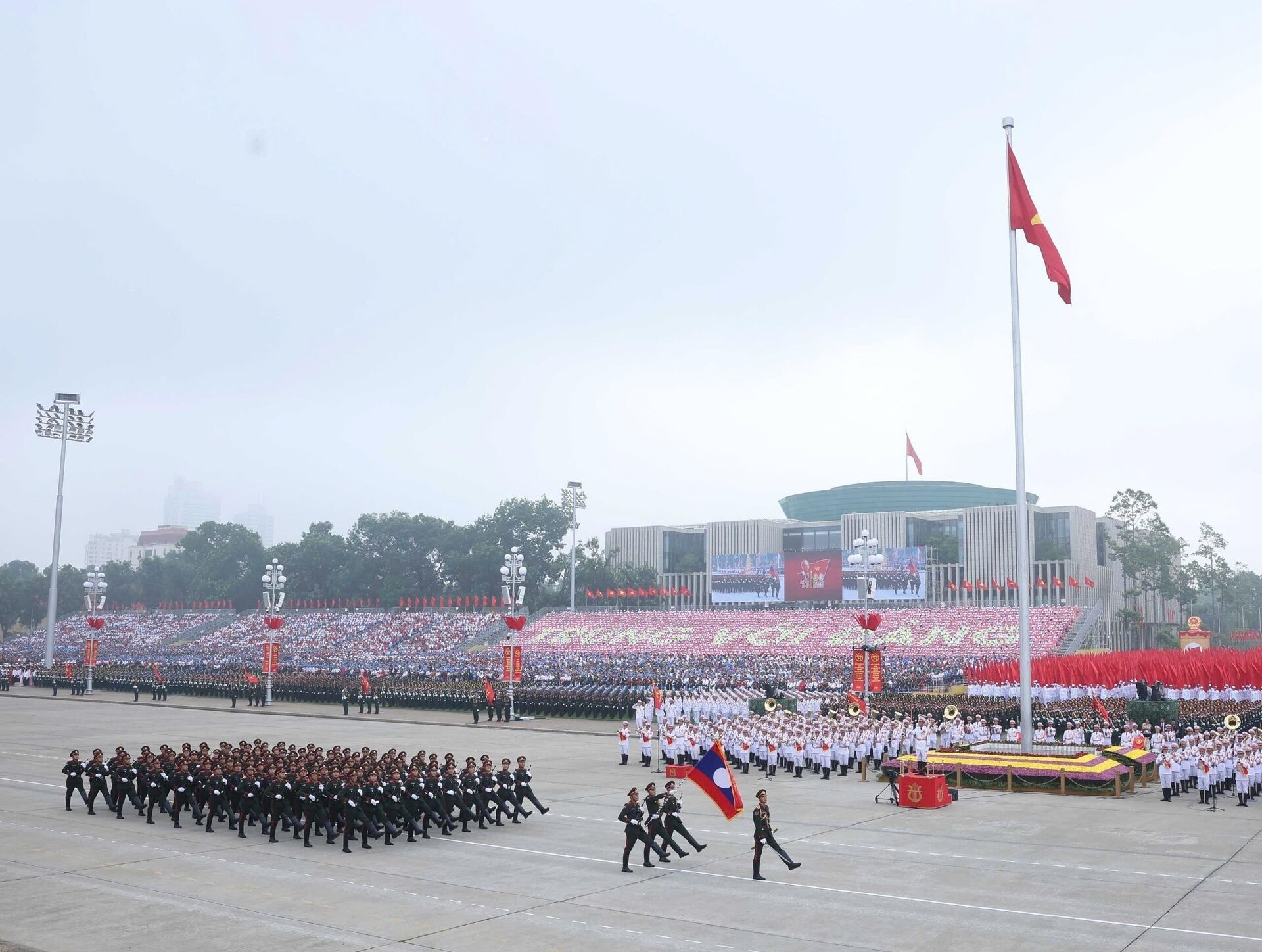 Diễu binh Kỷ niệm 80 năm Quốc khánh 2-9: Các khối Quân đội nước ngoài - Sputnik Việt Nam, 1920, 02.09.2025