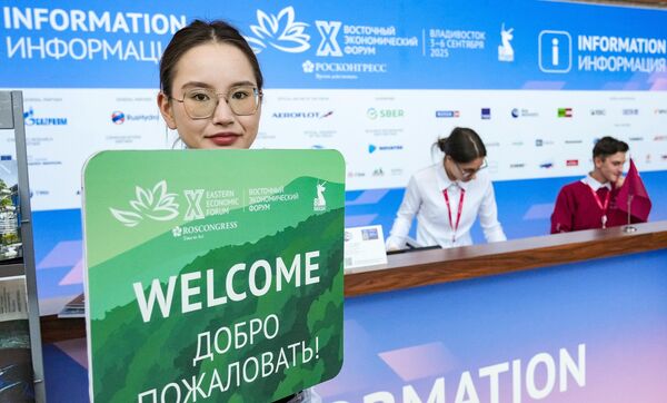 EEF-2025 Hoạt động diễn đàn. Quầy thông tin - Sputnik Việt Nam