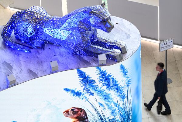 EEF-2025 Hoạt động diễn đàn. Gian trưng bày của ngân hàng VTB - Sputnik Việt Nam