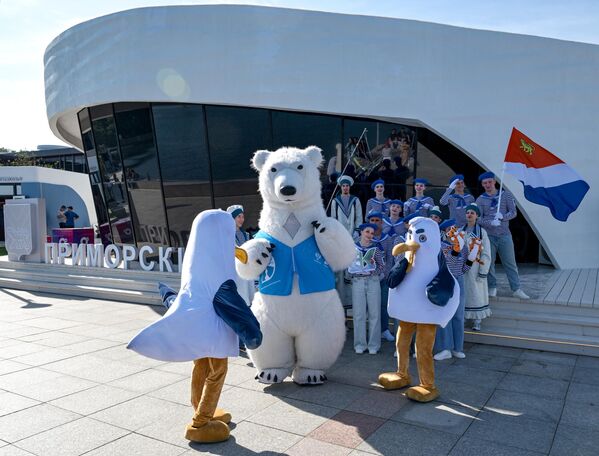 EEF-2025 Triển lãm &quot;Phố Viễn Đông&quot; .Gian trưng bày của vùng Primorsky - Sputnik Việt Nam