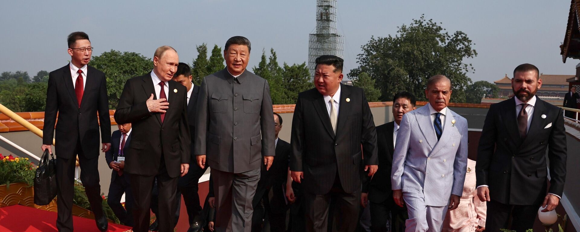 Các trưởng đoàn nước ngoài trước thềm Lễ duyệt binh ở Bắc Kinh - Sputnik Việt Nam, 1920, 04.09.2025