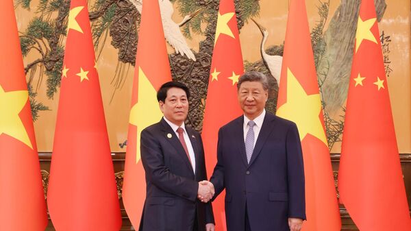 Chủ tịch nước Lương Cường hội đàm với Tổng Bí thư, Chủ tịch nước Trung Quốc Tập Cận Bình
 - Sputnik Việt Nam