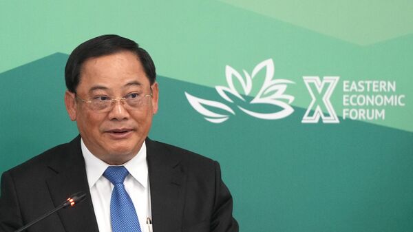 Thủ tướng Cộng hòa Dân chủ Nhân dân Lào (LPDR) Sonexay Siphandone - Sputnik Việt Nam