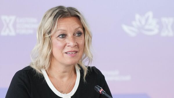 Đại diện chính thức của Bộ Ngoại giao Nga, bà Maria Zakharova - Sputnik Việt Nam