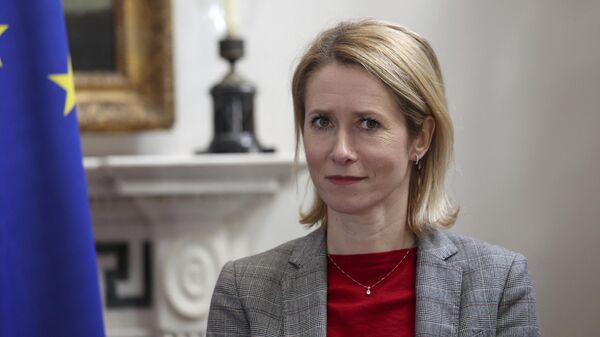 Người đứng đầu cơ quan ngoại giao châu Âu Kaja Kallas - Sputnik Việt Nam