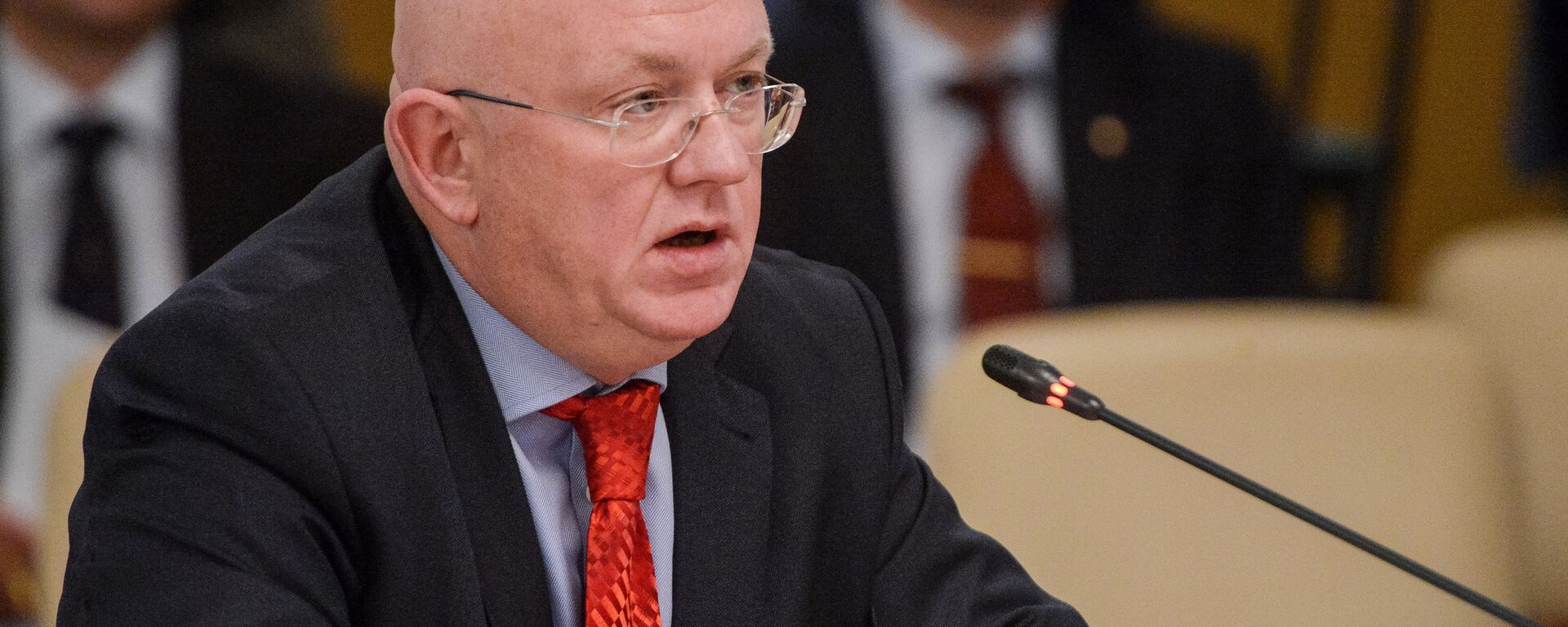 Đại diện thường trực Nga tại Liên Hợp Quốc, ông Vasily Nebenzya - Sputnik Việt Nam, 1920, 04.09.2025