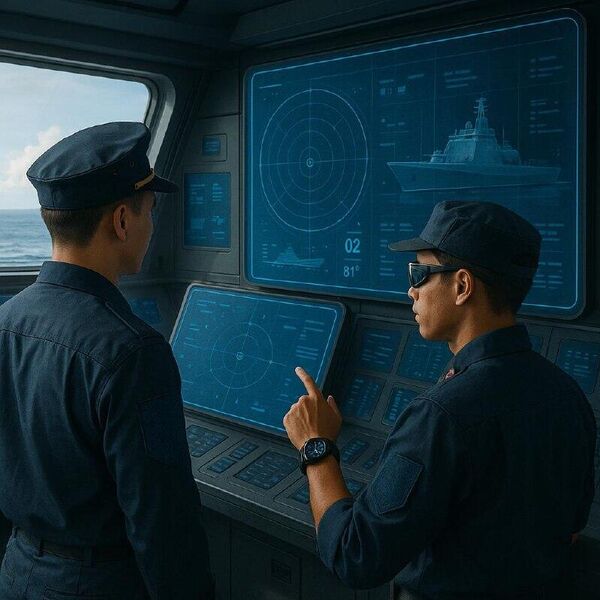 Buồng chỉ huy (cabin điều khiển) tối giản tương lai với các bản đồ và dữ liệu được chiếu dạng hình ảnh 3D  - Sputnik Việt Nam