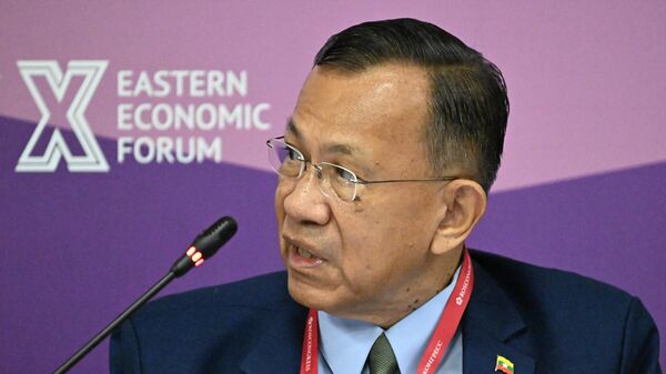 Bộ trưởng Tài chính và Thu nhập Myanmar, Kan Zaw - Sputnik Việt Nam