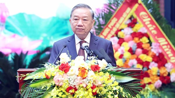 Tổng Bí thư Tô Lâm dự Kỷ niệm 80 năm Ngày truyền thống Bộ Tổng Tham mưu QĐND Việt Nam - Sputnik Việt Nam