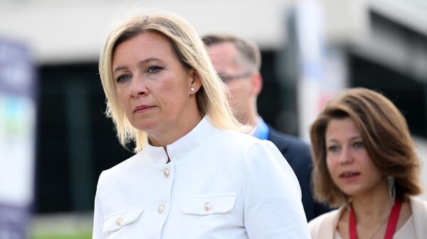 Đại diện chính thức của Bộ Ngoại giao Nga, bà Maria Zakharova - Sputnik Việt Nam