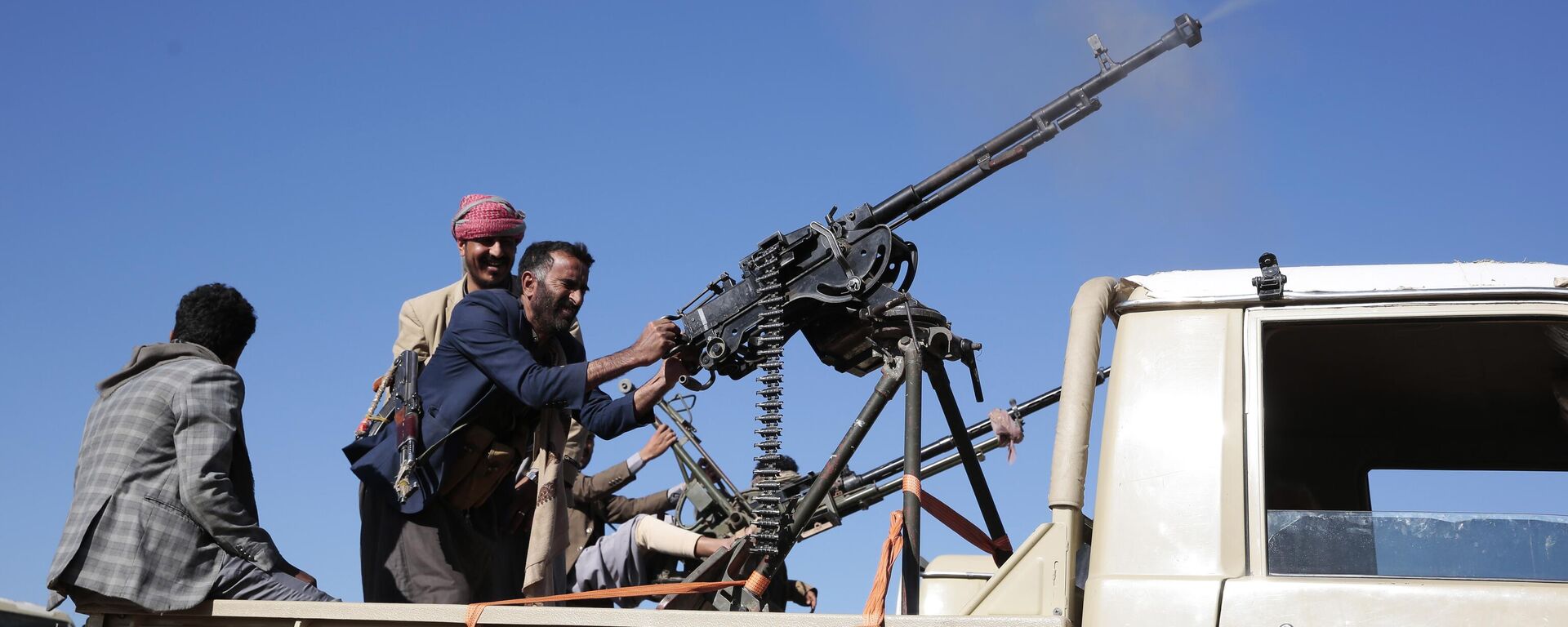 Phong trào quân sự - chính trị Shiite Ansar Allah (Houthis) - Sputnik Việt Nam, 1920, 08.09.2025