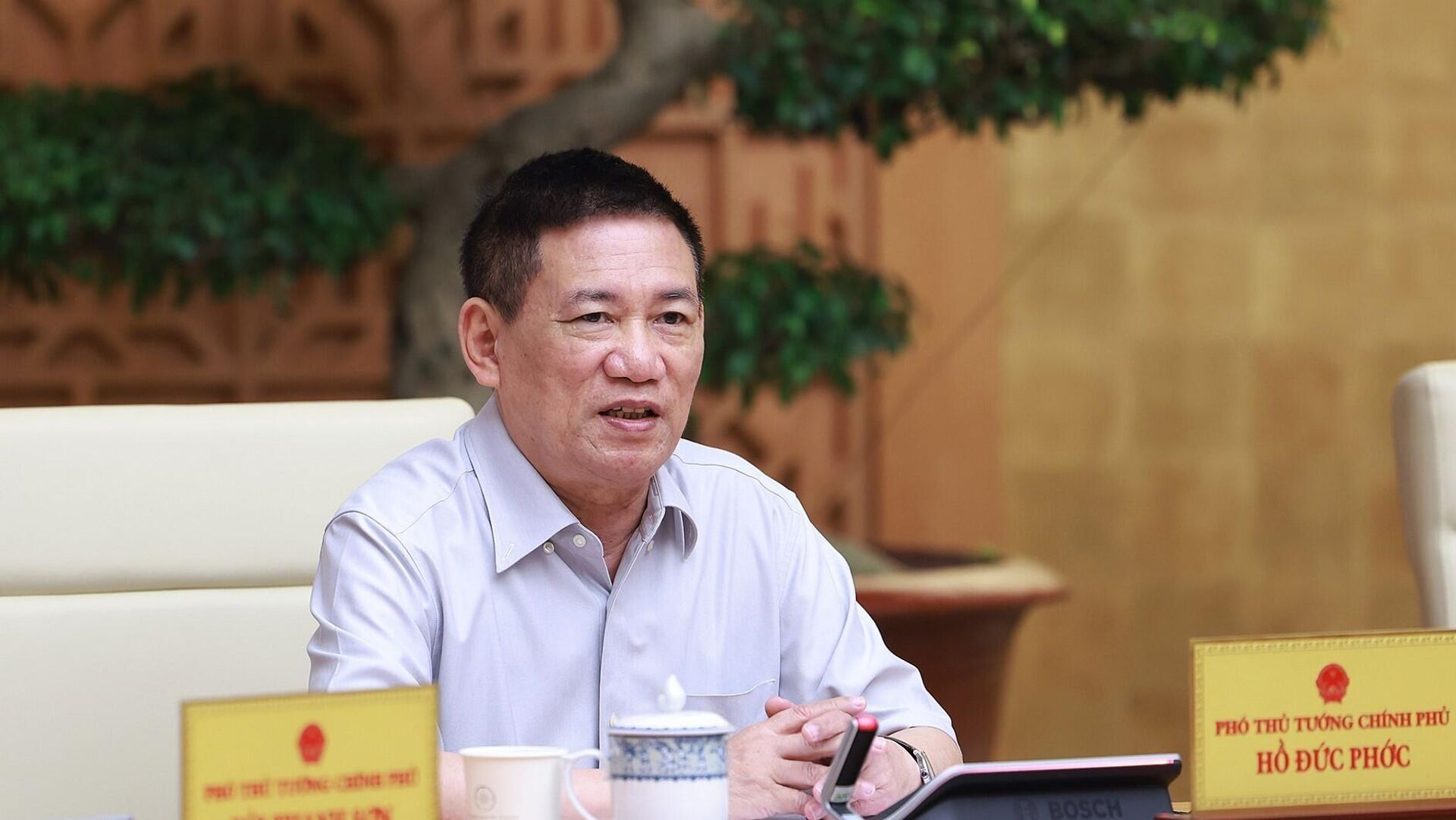 Phó Thủ tướng Hồ Đức Phớc phát biểu
 - Sputnik Việt Nam, 1920, 15.10.2025