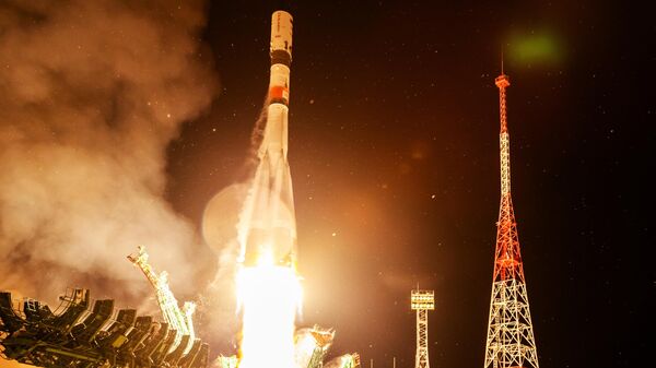 Phóng tàu chở hàng Progress MS-30 từ Sân bay vũ trụ Baikonur - Sputnik Việt Nam