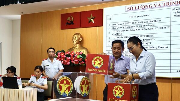 Thanh tra TP.HCM bốc thăm xác minh tài sản, thu nhập - Sputnik Việt Nam