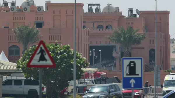 Sự tàn phá ở Doha sau cuộc tấn công - Sputnik Việt Nam
