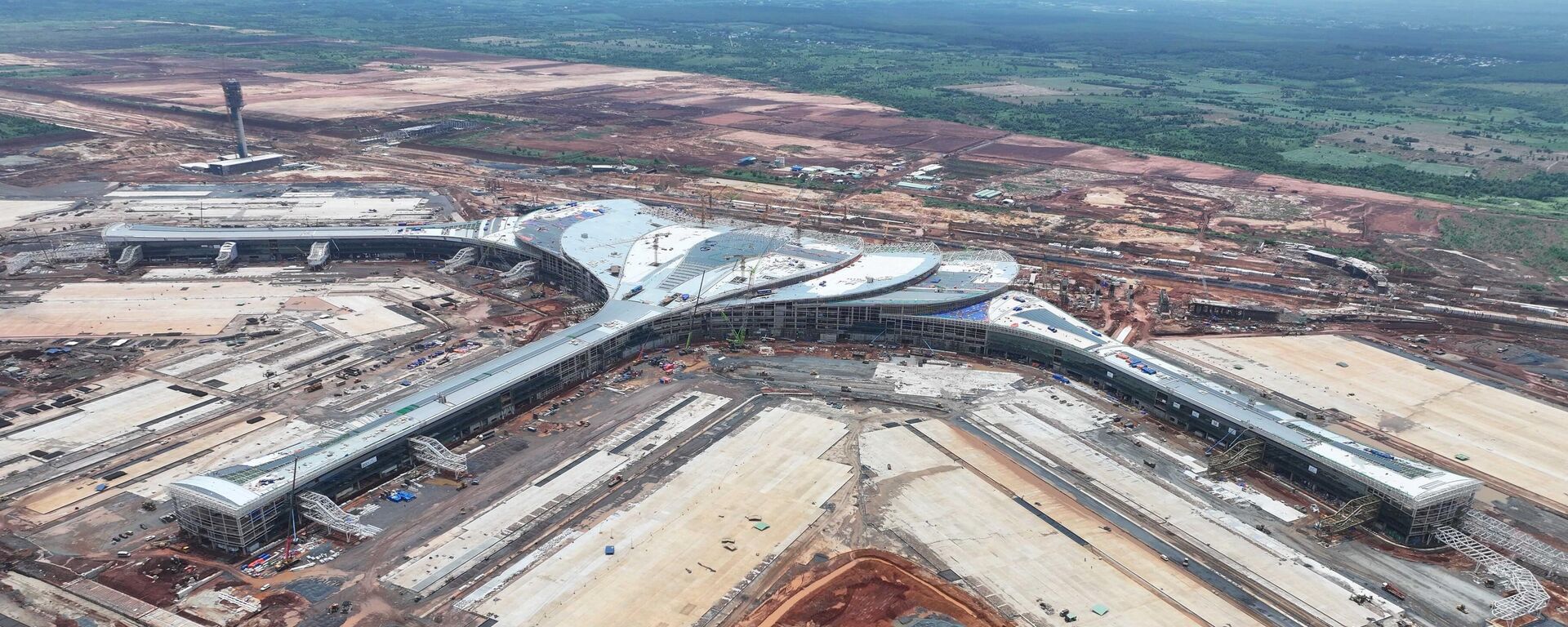 Nhà ga hành khách và các hạng mục tại sân bay Long Thành
 - Sputnik Việt Nam, 1920, 26.09.2025