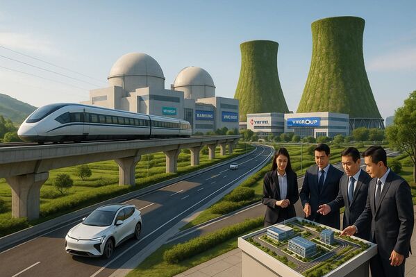 Khu vực tư nhân và cơ sở hạ tầng xung quanh nhà máy điện hạt nhân - Sputnik Việt Nam