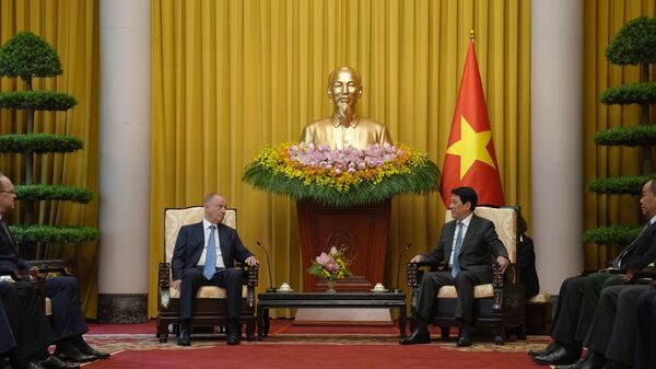 Trợ lý Tổng thống Nga hội kiến Chủ tịch nước Lương Cường - Sputnik Việt Nam