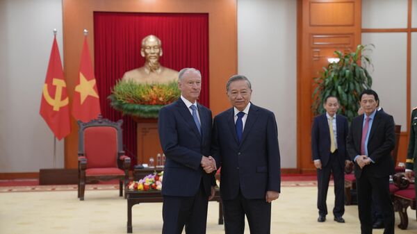 Trợ lý Tổng thống Nga Nikolai Patrushev hội kiến Tổng Bí thư Tô Lâm - Sputnik Việt Nam