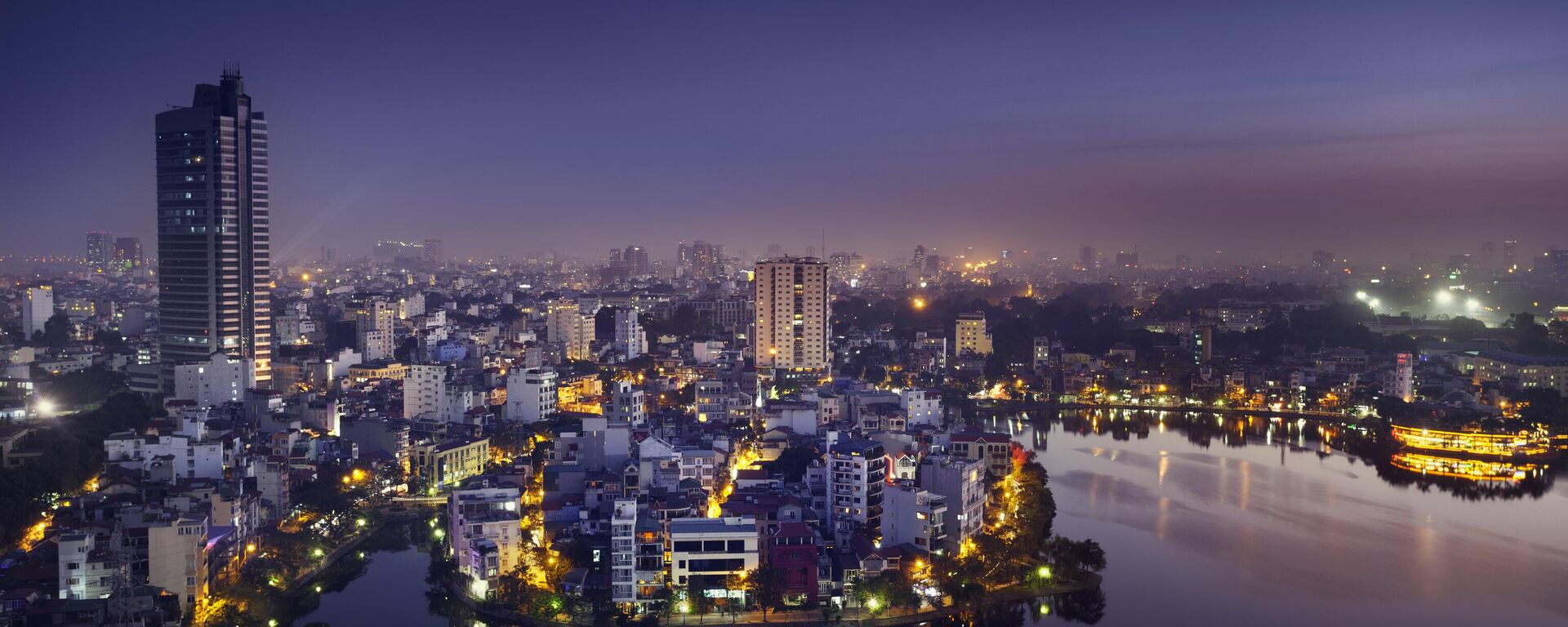 Cảnh đêm Hà Nội, Việt Nam - Sputnik Việt Nam, 1920, 17.09.2025