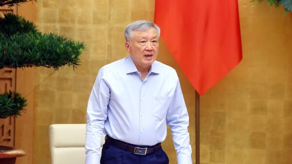 Phó Thủ tướng thường trực Nguyễn Hòa Bình phát biểu
 - Sputnik Việt Nam