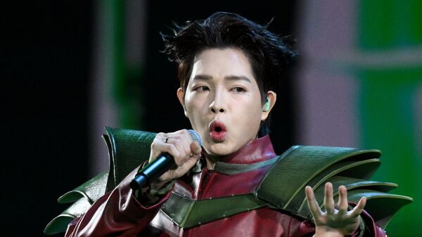 Ca sĩ Việt Nam Đức Phúc đã hát tại cuộc thi Intervision-2025 tại Moskva - Sputnik Việt Nam