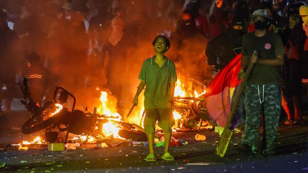 Biểu tình chống tham nhũng tại Manila - Sputnik Việt Nam