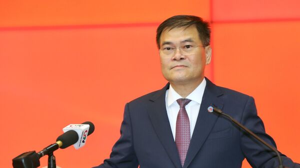Ông Bùi Văn Khắng, Phó Bí thư Tỉnh ủy, Chủ tịch UBND tỉnh Quảng Ninh
 - Sputnik Việt Nam