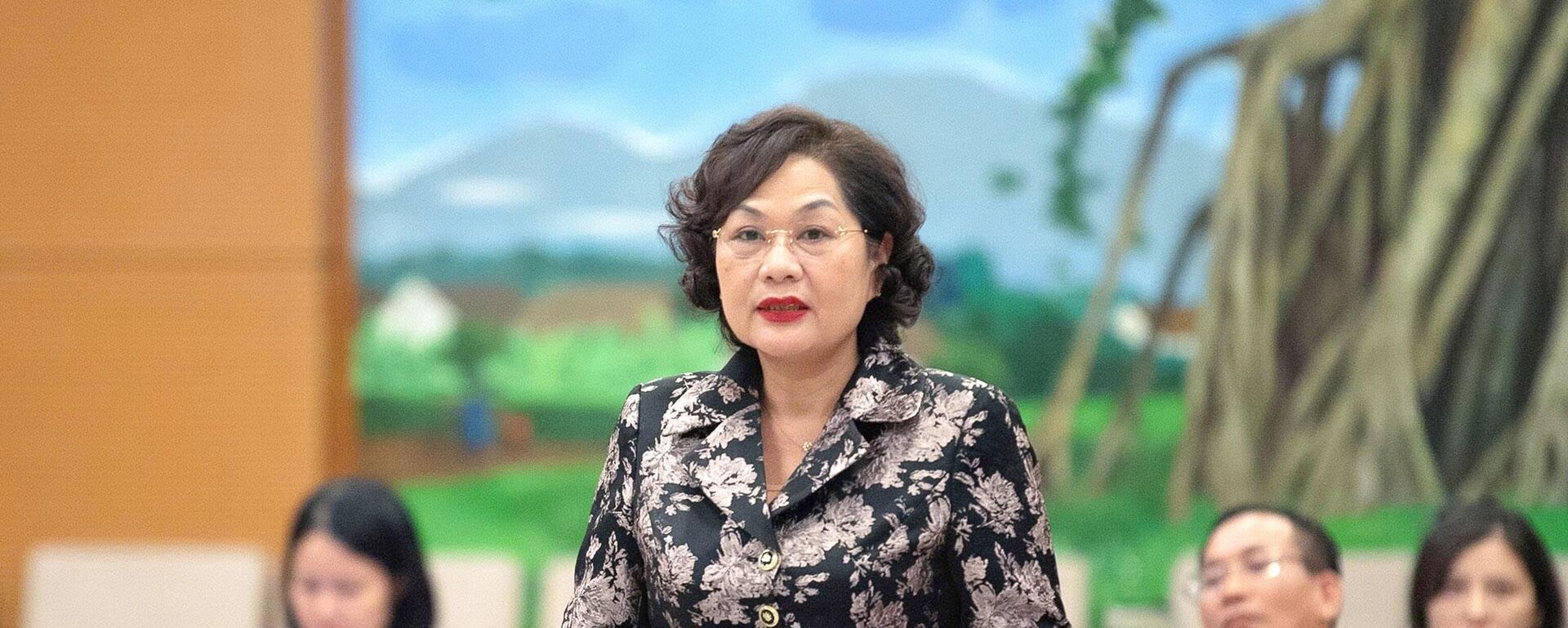 Thống đốc Ngân hàng Nhà nước Việt Nam Nguyễn Thị Hồng phát biểu. Ảnh: Doãn Tấn - TTXVN

 - Sputnik Việt Nam, 1920, 01.10.2025
